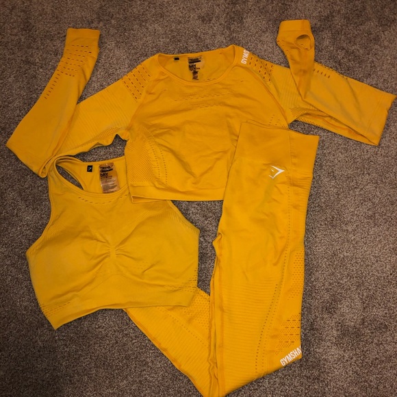 🚫SOLD Gymshark Flawless Knit 3 Piece - Picture 3 of 7